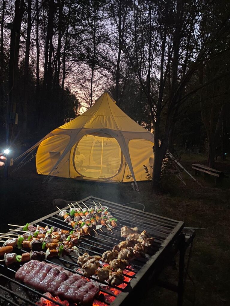 Asado y yurta