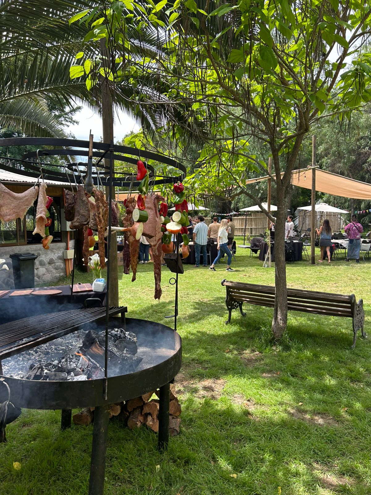 Asado campestre